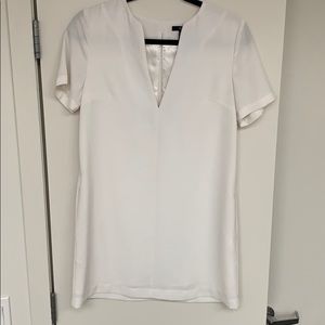 Forever 21 White Shift Dress - small